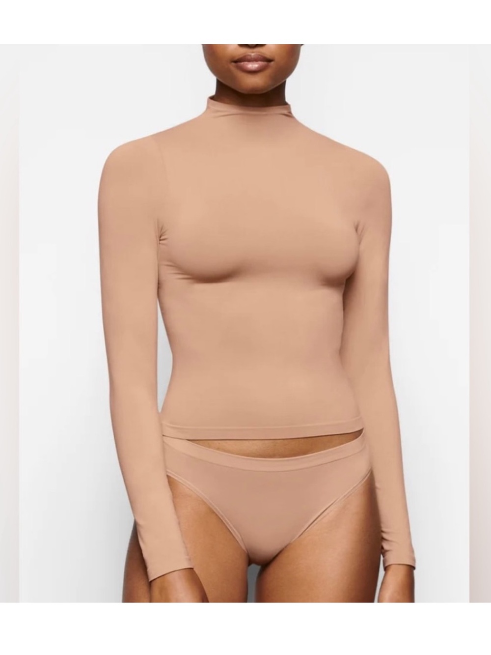SKIMS Fits Everybody Turtleneck Top
